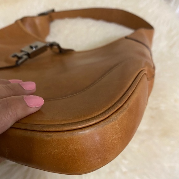 Sold out ✅Vintage Gucci Jackie shoulder bag -authentic -read before buying. - Picture 14 of 17